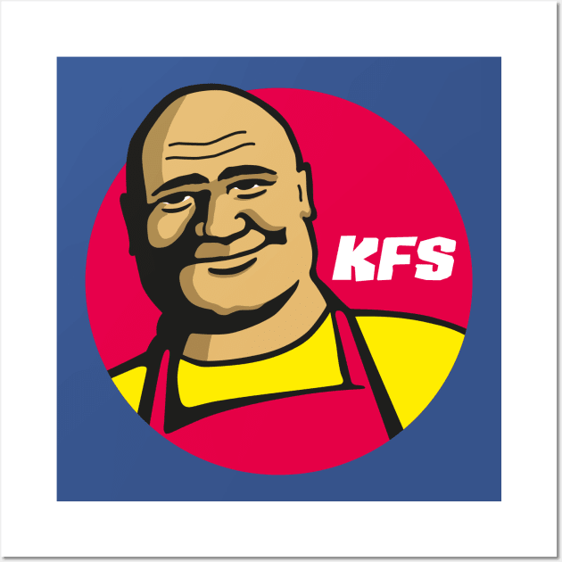 KFS - Kamekona's Fried Shrimp Wall Art by fozzilized